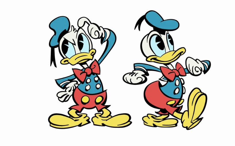 Donald Duck Mood Board