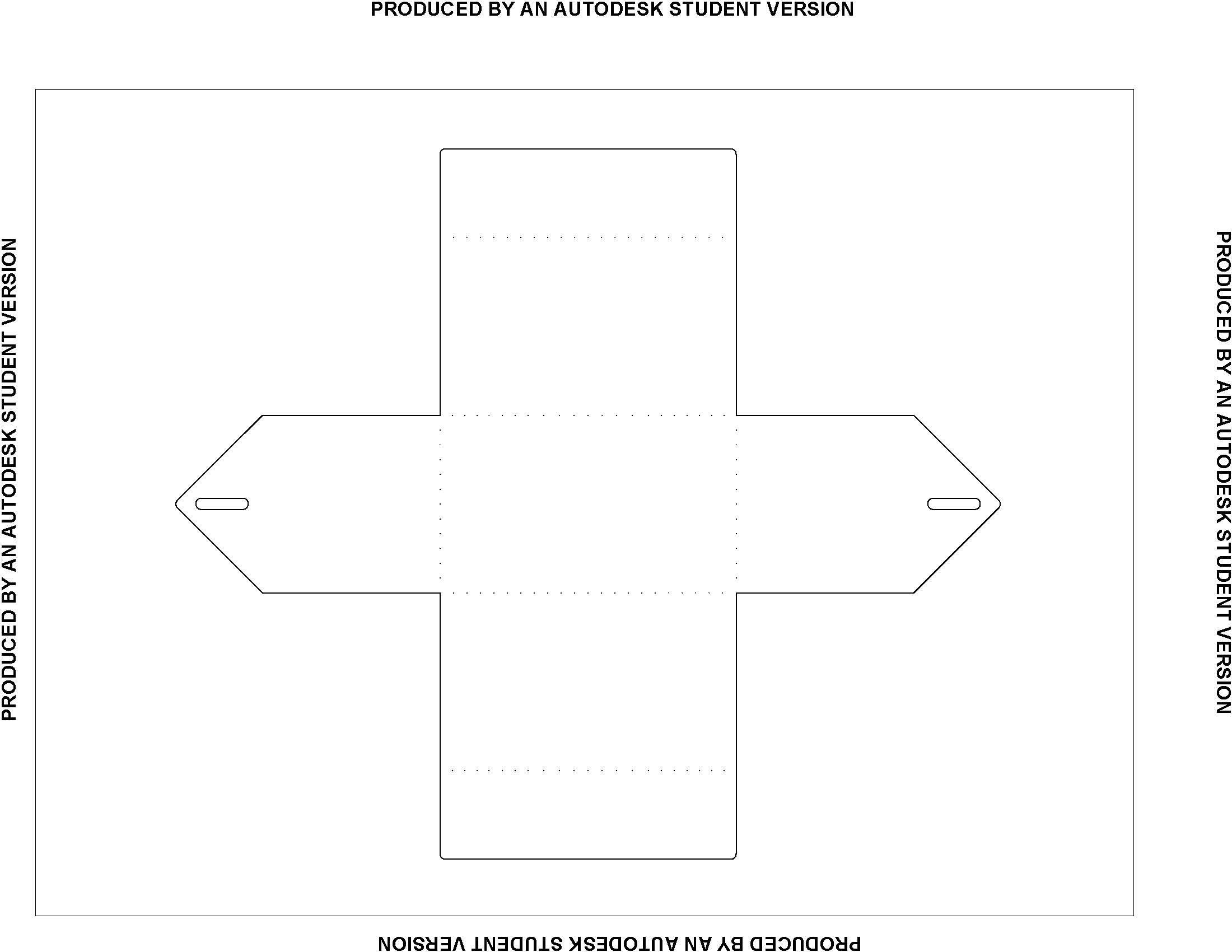 Paper Fold House CAD