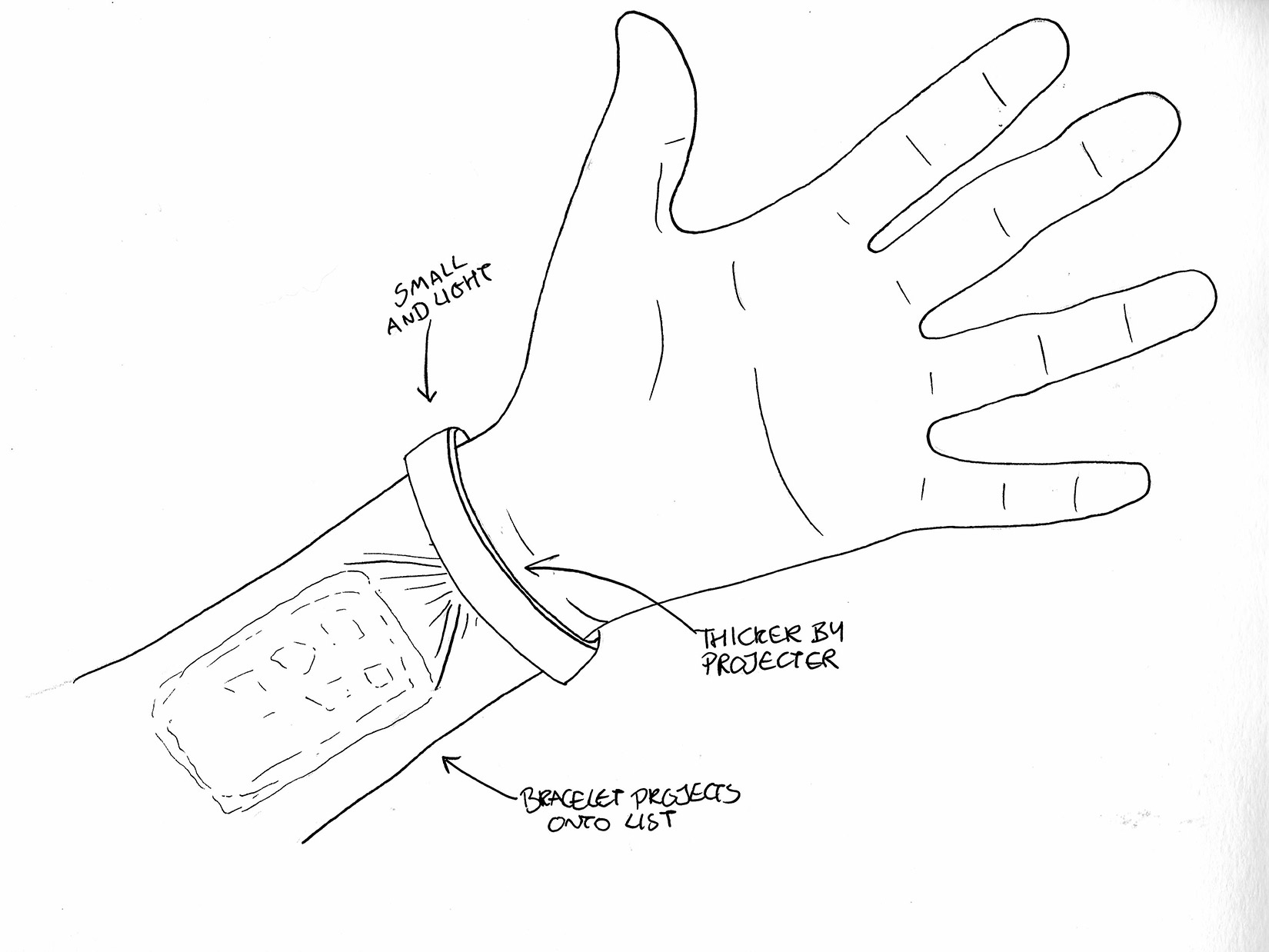 Bracelet sketches 2