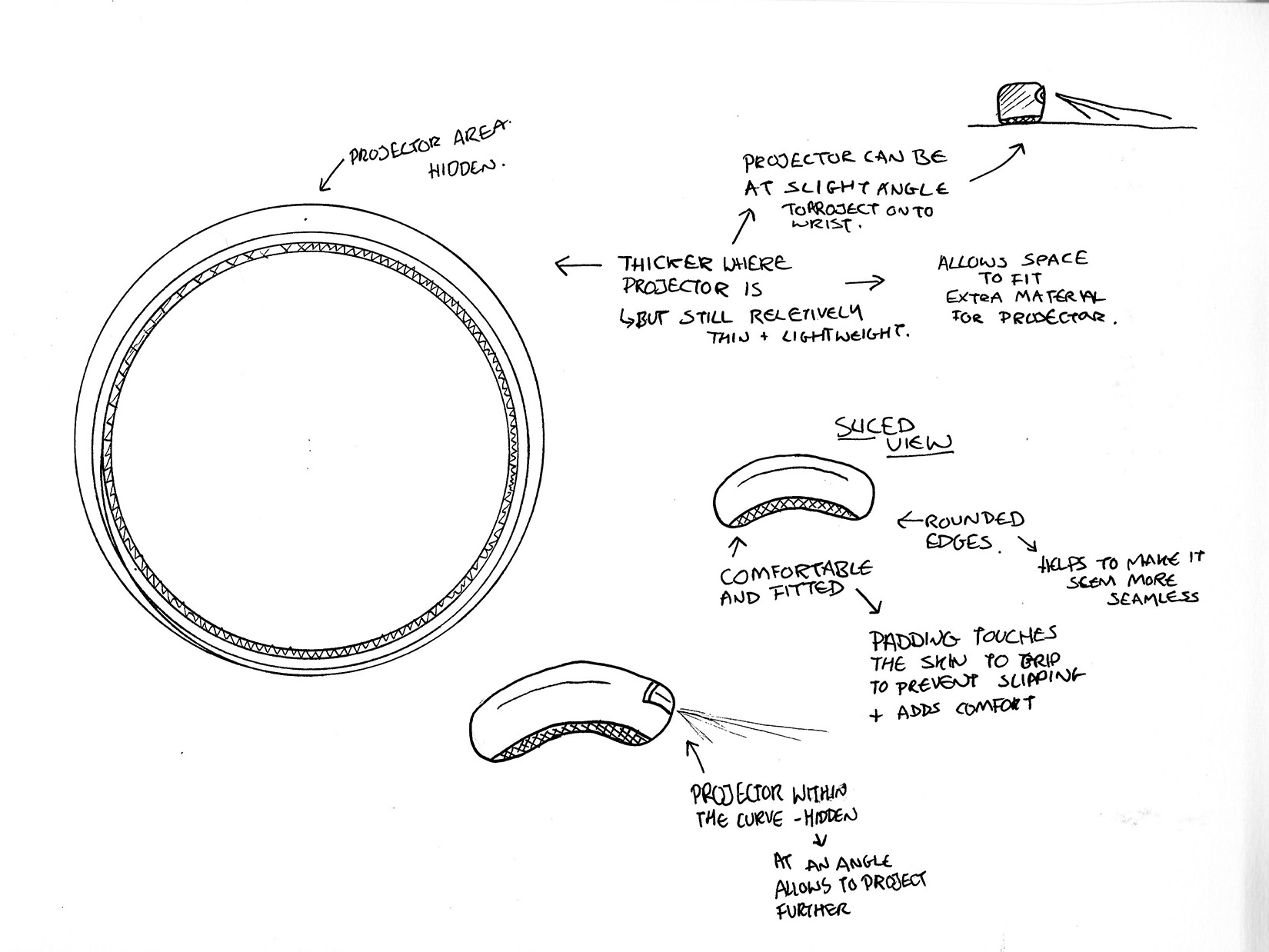 Bracelet sketches 4