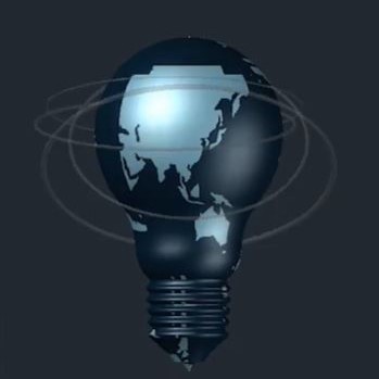 Light Bulb CAD 3D - Map